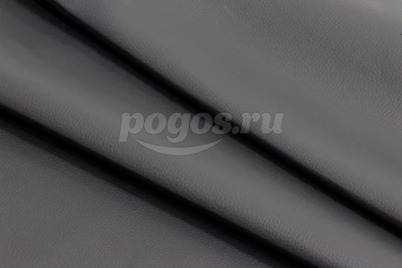 Кожа искусственная ш140см темно-сер