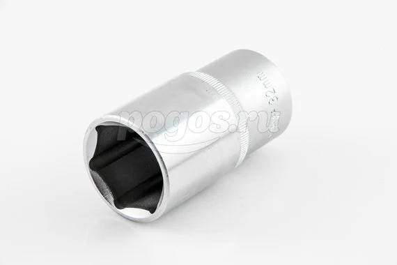 Головка торцевая глубокая 1/2" DR (32 мм) Jonnesway