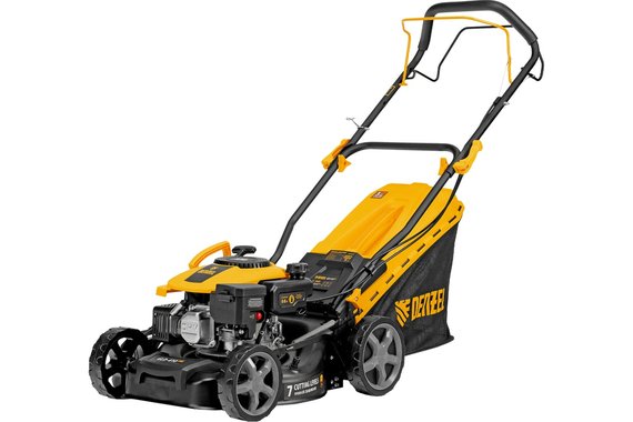 Газонокосилка бензиновая GLD-410SP-K, 150см3, шир 41см, привод, 40л  DENZEL