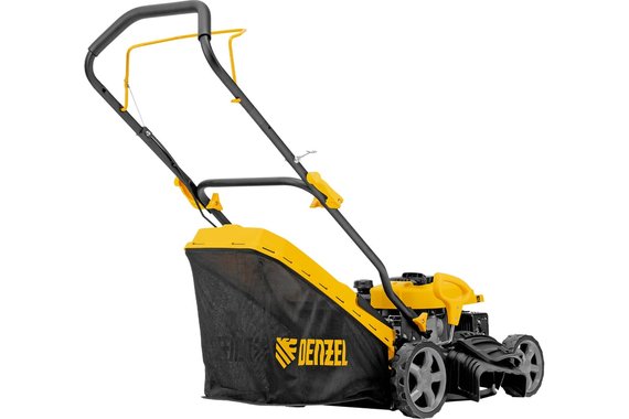 Газонокосилка бензиновая GLD-410K, 150см3, шир 41см, 50л  DENZEL