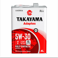 Масло моторное Adaptec 5W-30 GF-6A SP 4л  TAKAYAMA