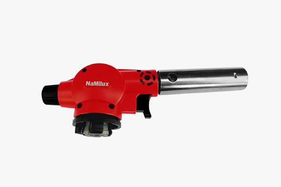 Горелка газовая NA-195  Мощность - 1.8 кВт.  Расход газа - 132 г/ч. Температура пламени - 1200 С  Na