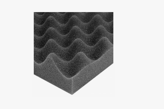 Поролон акустический Волна 20 2000*1000*45мм серый графит