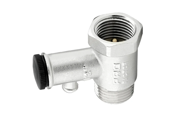 Клапан предохранительный для водонагревателя 1/2" 6-18 бар.PF  ProFactor
