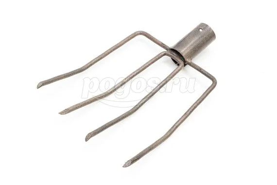 Вилы 4-х рогие садово-огородные без черенка Вача