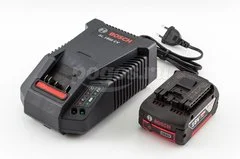 Набор (батарея 18V 4,0А/ч Li-Ion, зарядное утройство AL1860)  BOSCH