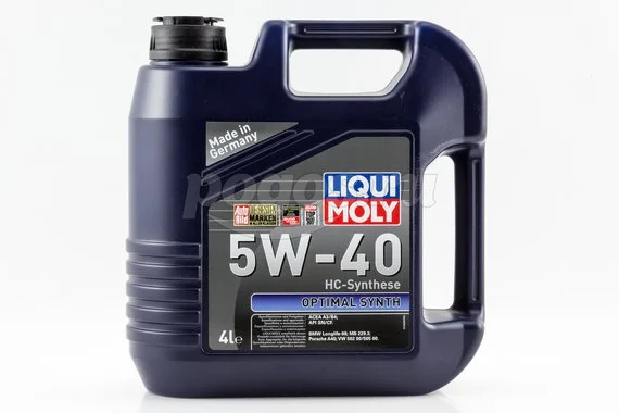 Масло моторное  5w40 4л Optimal Synth  LIQUIMOLY