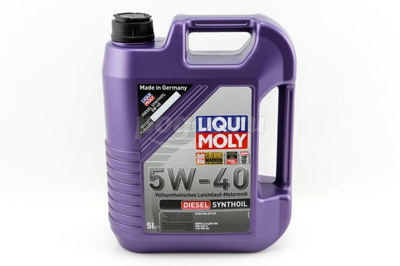 Масло моторное  5w40 5л Diesel Synthoil  LIQUIMOLY