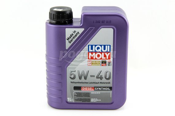 Масло моторное  5w40 1л Diesel Synthoil  LIQUIMOLY
