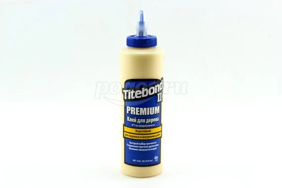 Столярный влагостойкий  клей ( 473мл) Premium II TITEBOND