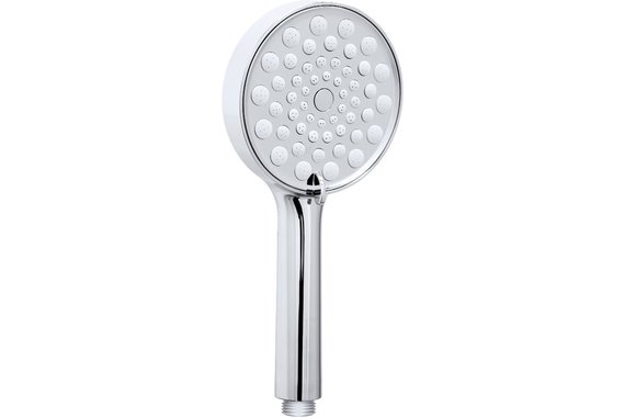 Лейка для душа 3 режима d-120мм круглая, зеркальный хром  No Series