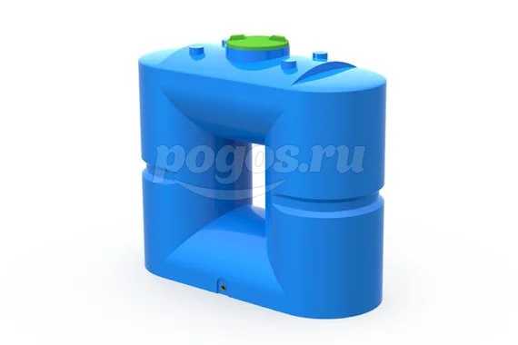 Емкость 1330х1700х700мм ТПВУ-1000 1000л