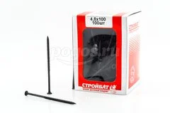 Саморез по металлу 4.8х100 100 шт
