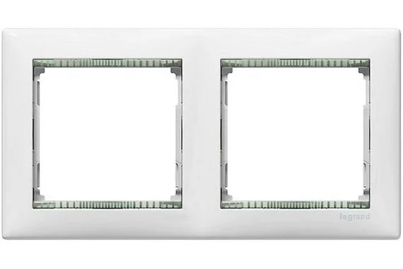 Рамка 2п (белый кристалл) Valena LEGRAND