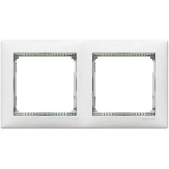 Рамка 2п (белый кристалл) Valena LEGRAND