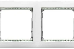 Рамка 4п белый/кристалл горизонтальная Valena LEGRAND