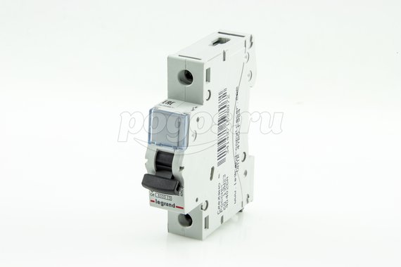 Выключатель автоматич.1п С10А 6kA TX3 LEGRAND