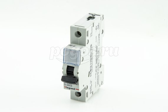Выключатель автоматич.1п С63А 6kA TX3 LEGRAND
