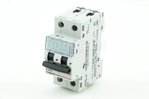 Выключатель автоматич.2п С50А 6kA TX3 LEGRAND
