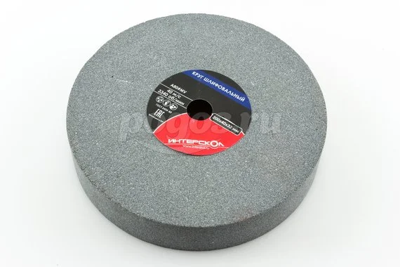 Диск шлифовальный ИНТЕРСКОЛ 25А 200х40х32 С80 для Т-150-200/250