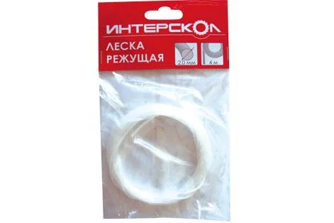 Леска для триммера ИНТЕРСКОЛ 2/15 квадрат