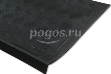 Накладка на ступеньку 300*1200 Елочка черный