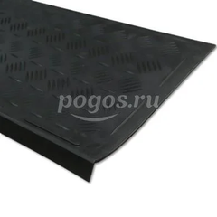 Накладка на ступеньку 300*1200 Елочка черный