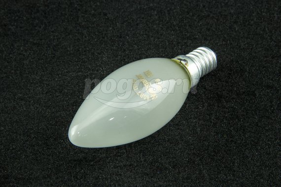 Лампа накаливания E14 60W 220V свеча