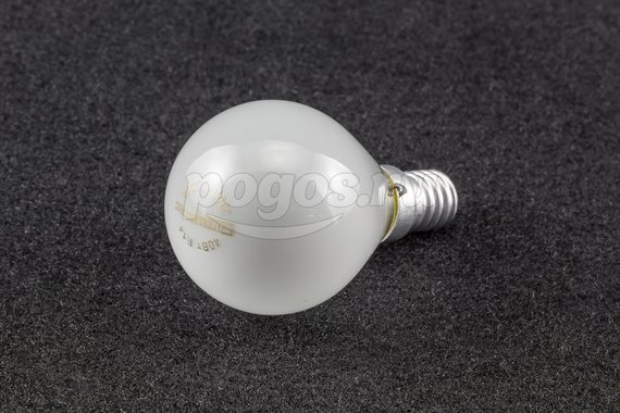 Лампа накаливания E14 40W 220V шар матовый