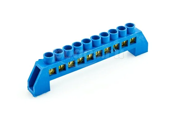 Шина "N" нулевая в изоляторе 6х9мм 10 групп TDM