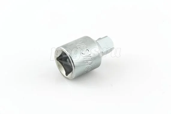 Переходник с F 1/2" DR на M 3/8" DR для торцевых головок Jonnesway