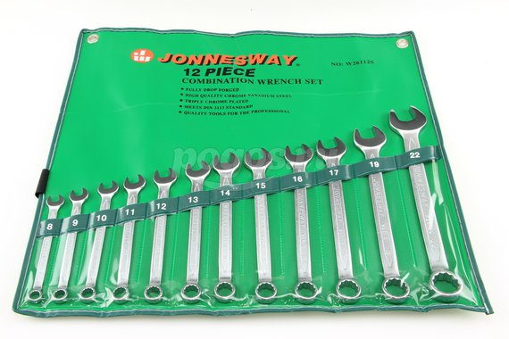 Набор ключей комбинированных 12 предметов  8-22мм  JONNESWAY