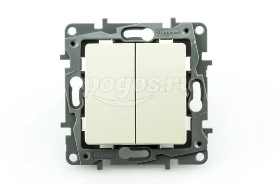 Выключатель 2кл 10А 230В LEGRAND