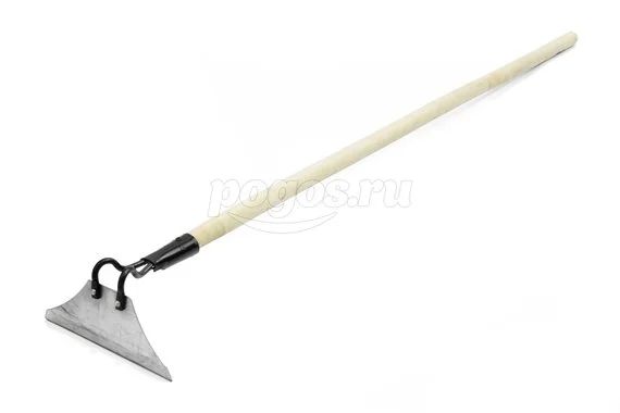 Тяпка 220х85мм, нержавеющая сталь, универсальная, с черенком  Вача