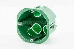 Коробка установочная D65х45мм для полых стен с мет.заж. GREENEL