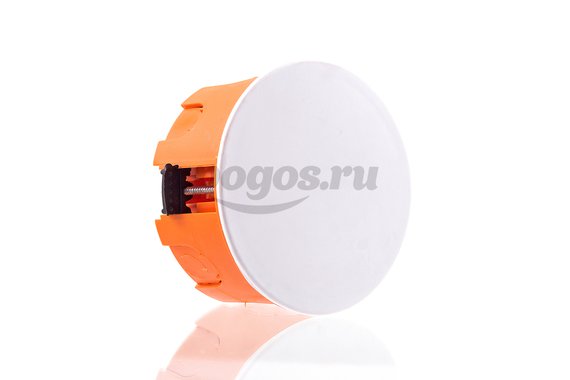 Распаячная коробка D80x40мм для полых стен с пласт. заж. GREENEL
