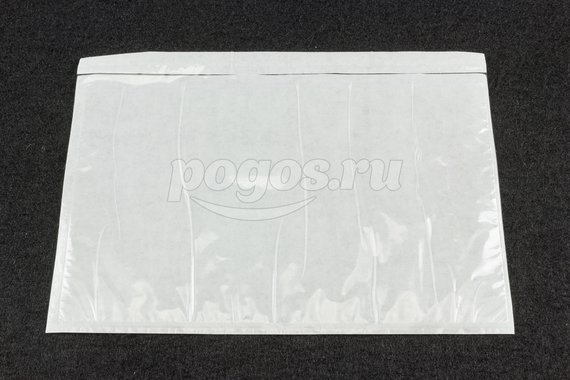 Пакет прозрачный Полипак самоклеющийся для сопроводительных документов А5 165х240мм