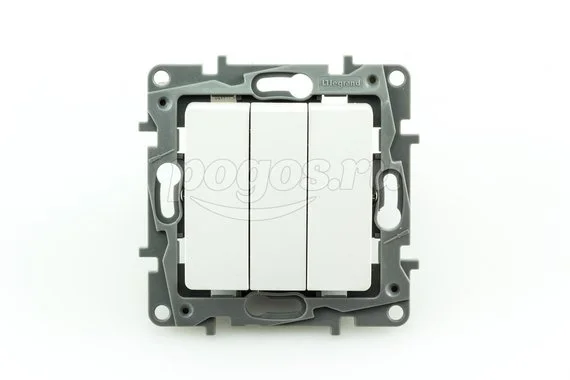 Выключатель 3кл 10А 230В LEGRAND