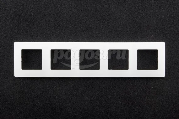 Рамка 5п белый Etika LEGRAND