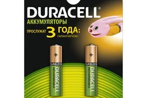 Аккумулятор NiMH AAA 1.2V 750mAh 2шт HR03  DURACELL
