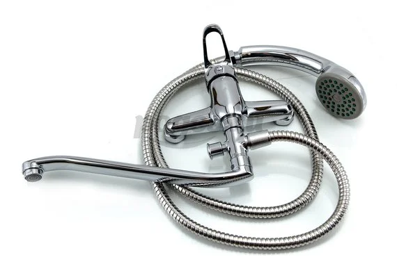 Смеситель однорычажный для ванны вытяжной дивертор SH92-08  RICCO