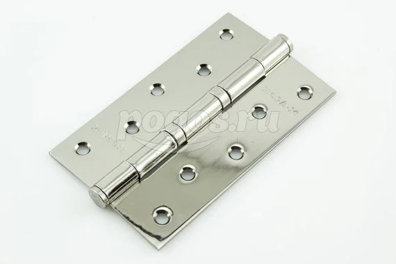Петля дверная универсальная 125*75*2,5мм хром  НОРА-М 