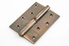 Петля дверная левая стальная 100х75х2,7мм НОРА-М