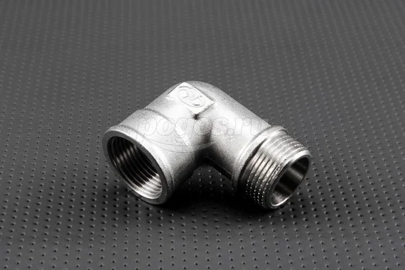 Уголок F - M  3/4 никель LAVITA