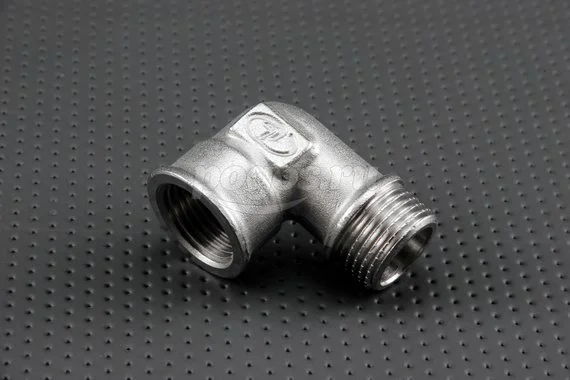 Уголок F - M 1/2 никель LAVITA