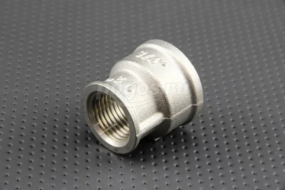 Муфта переходная 3/4-1/2 никель LAVITA