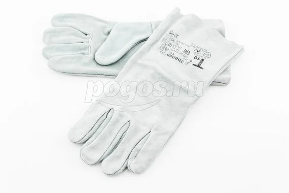 Краги спилковые Т10 extra, р-р 10,5