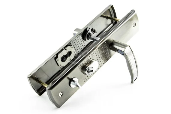 Ручка дверная для китайской двери левая с подсветкой АЛЛЮР