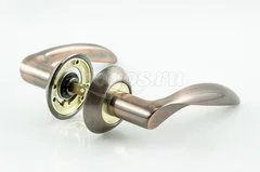 Ручка дверная "Clasico 94А" L-127мм старая медь НОРА-М