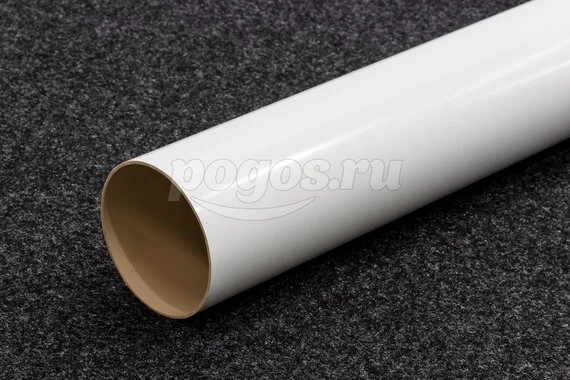 Водосточная труба 80 мм 3 м  пломбир DOCKE